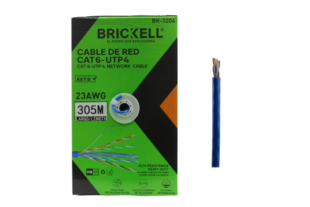 CABLE PARA RED CAT.6 305M UNID BRICKELL