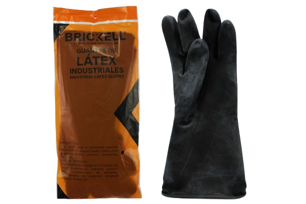 GUANTES DE LATEX INDUSTRIAL PARA USO PROFESIONAL PAR UNI BRICKELL