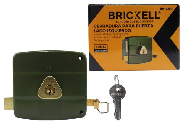 CERRADURA CILINDRO FIJO PARA PUERTA IZQUIERDA UNID BRICKELL
