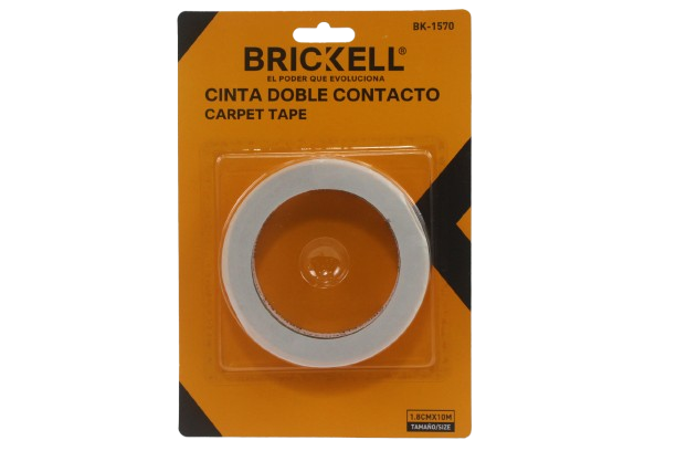 CINTA DOBLE CONTACTO EXTRA FUERTE 10 MTS UNID BRICKELL
