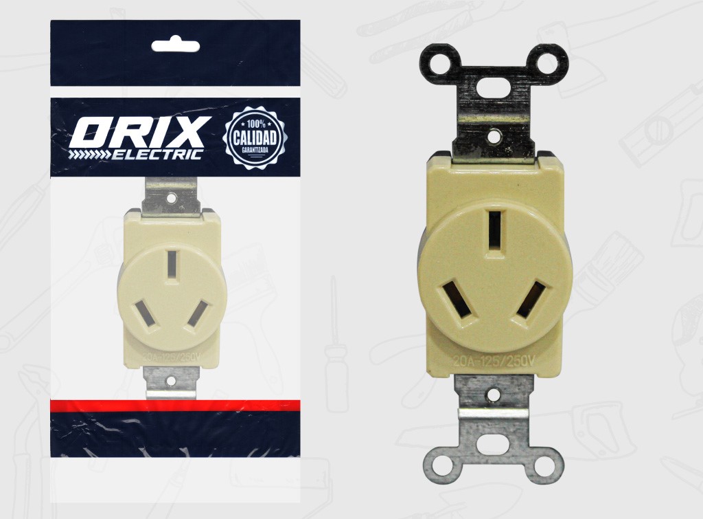 TOMA CORRIENTE 220V UNID ORIX