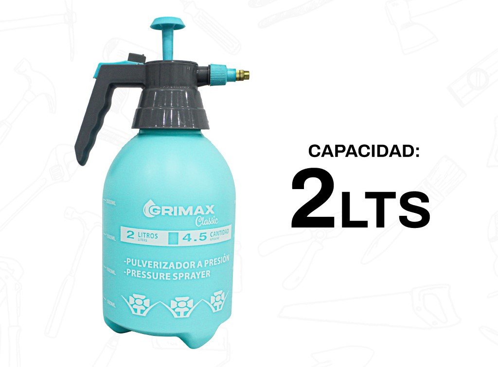 FUMIGADOR ASPERSADOR 2 LITROS UNID GRIMAX