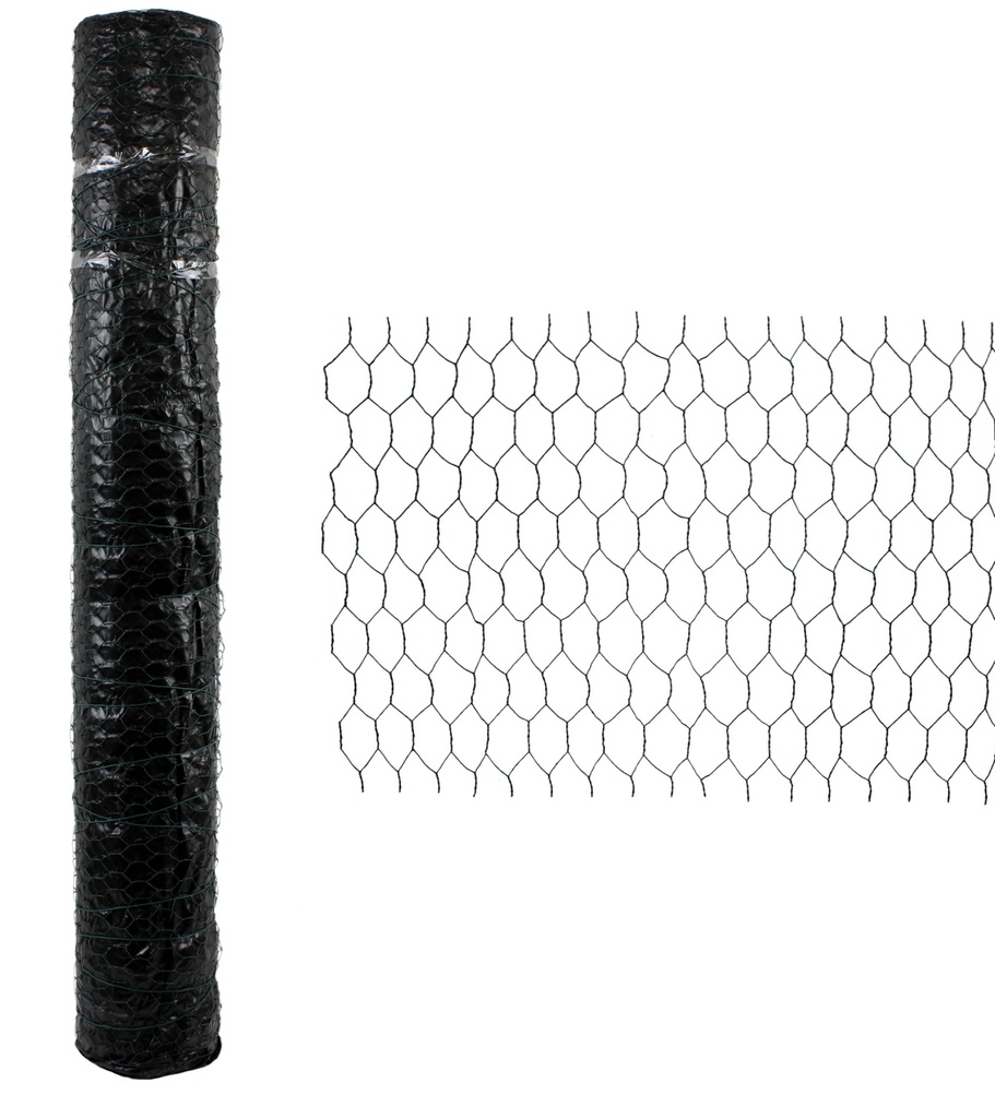 MALLA POLLITO HEXAGONAL ANCHO 3/4". ANCHO 6FT. LARGO 45MTS. 16.7KG UNID BRICKELL