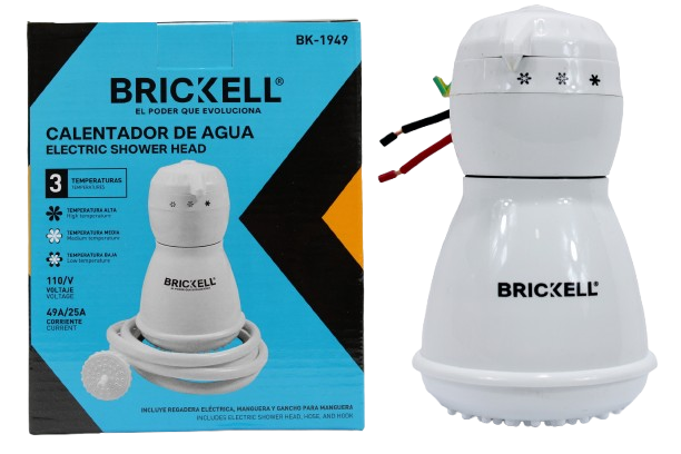 DUCHA ELECTRICA 110V 4400W 3 TEMPERATURA UNID BRICKELL