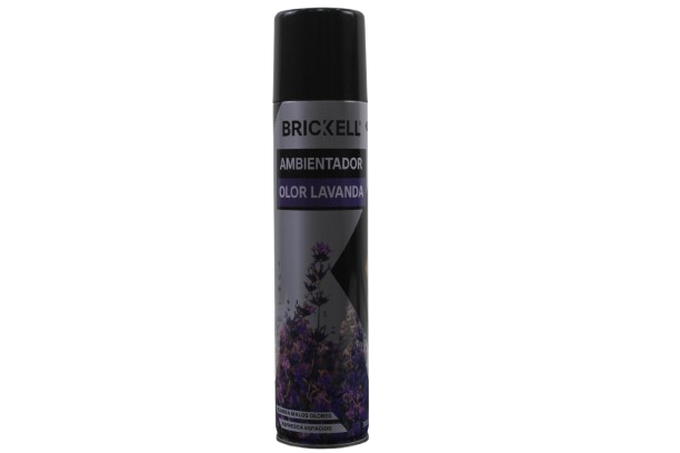SPRAY AMBIENTADOR OLOR LAVANDA 300ML UNID BRICKELL