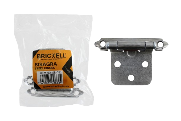 BISAGRA PARA MUEBLE DE COCINA 1.5 MM PAR UNID BRICKELL