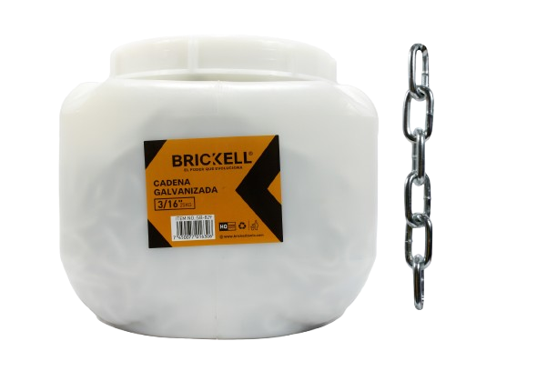 CADENA GALVANIZADA 3/16" (25KG) UNID BRICKELL