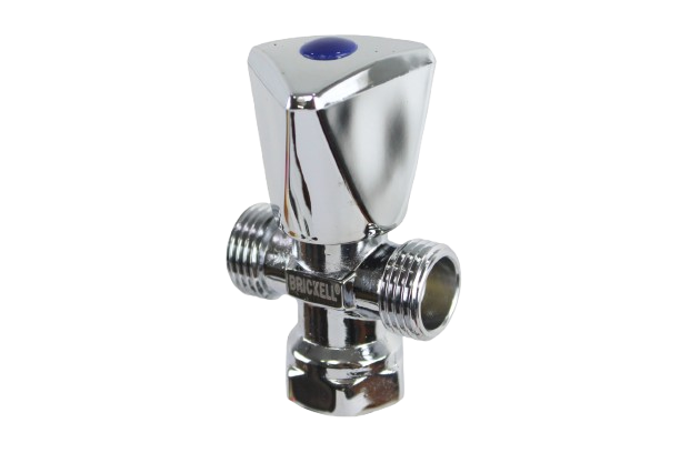 LLAVE DE ARRESTO 1/2x1/2x1/2" ZINC UNID BRICKELL