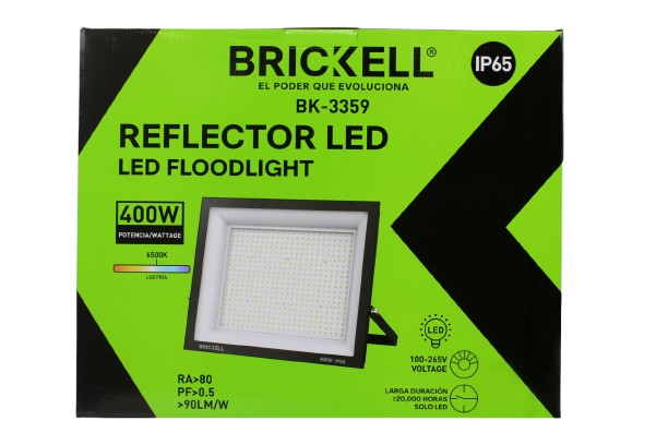 REFLECTOR LED 400W (321*271*31MM) IP65 UNID BRICKELL