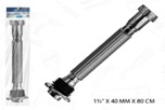 DRENAJE EXTENSIBLE ACORDION 1 1/2" X 40MM X 80 CM UNID GRIMAX