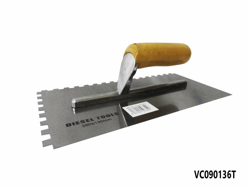 PALUSTRA LLANA CON DIENTE 280X130MM UNID DIESEL TOOLS