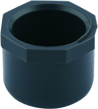 TAPÓN PVC AGUA FRIA 3/4" MR GRIS UNID TUBRICA