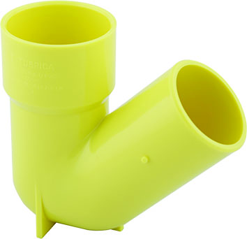 SIFÓN DE PLACA PVC AGUAS NEGRAS 75MM EXC AMARILLO UNID TUBRICA
