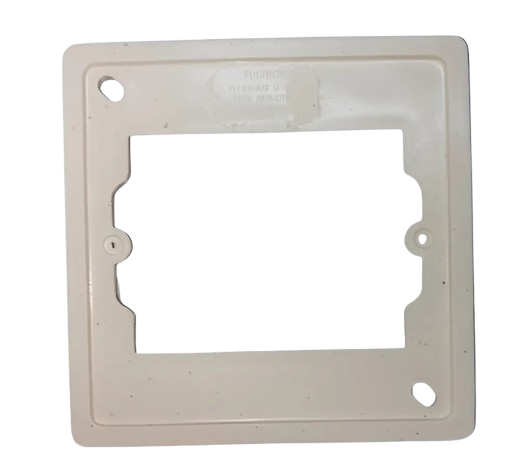 MARCO REDUCTOR PVC ELEC 4"X4" A 4"X2" BLANCO UNID TUBRICA