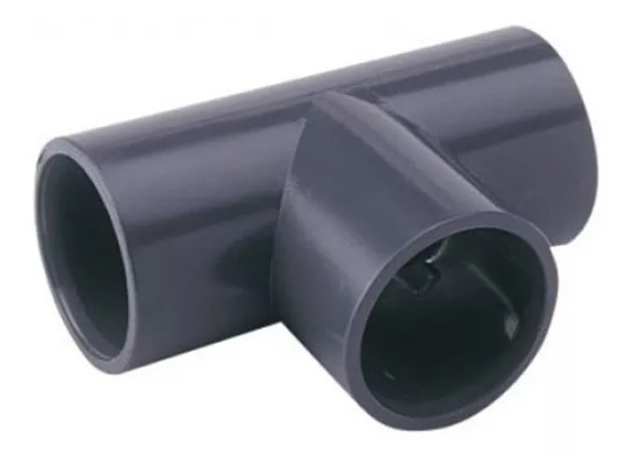 TEE PVC PRES 3/4" CXCXC GRIS UNID TUBRICA