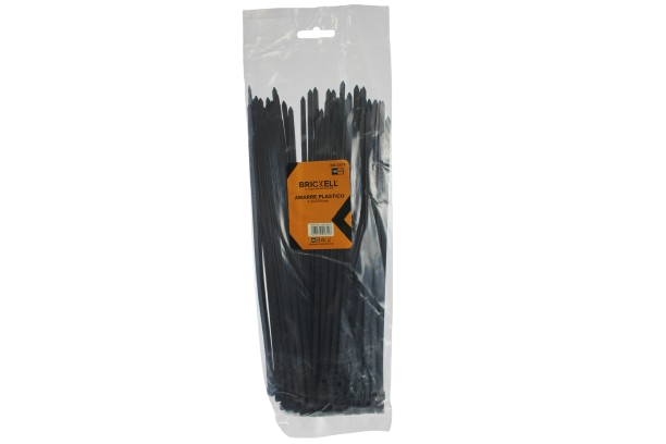 TIRRAP NEGRO 4.8x250MM 100PZAS UNID BRICKELL
