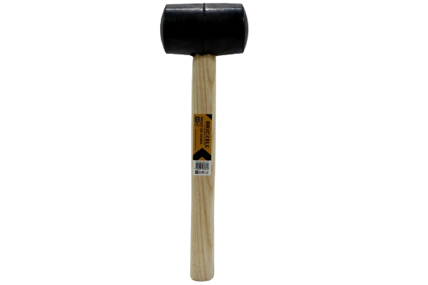MAZO DE HULE 12 OZ M/MADERA UNID BRICKELL