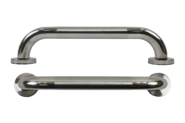 AGARRADERA DE PUERTA BAÑO CROMADO 30CM/350GRMS PAR UNID BRICKELL