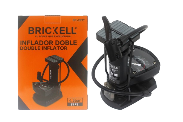 INFLADOR DOBLE 190MMM 65 PSI UNID BRICKELL