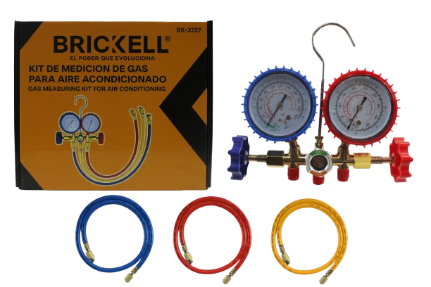 MANOMETRO PARA REFRIGERACION GAS UNID BRICKELL