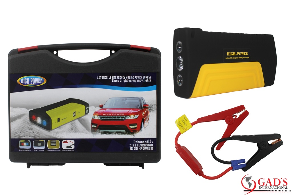 ARRANCADOR MULTIFUNCIONAL PARA VEHICULO 12V / 300A UNID HIGH POWER