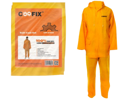 IMPERMEABLE CHAQUETA+PANTALON TALLA:XL UNID COOFIX