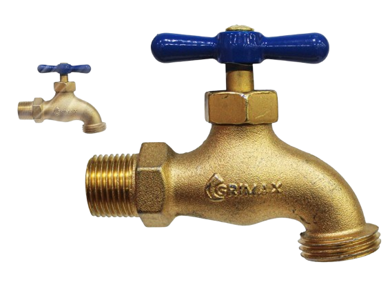 LLAVE PARA JARDIN 1/2" METAL UNID GRIMAX