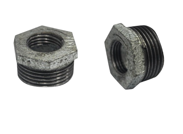 CONECTOR REDUCTOR GALVANIZADO 1"x1/2" UNID S/M