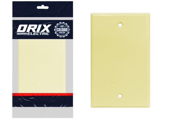 TAPA CIEGA PVC 4X2 PVC UNID ORIX
