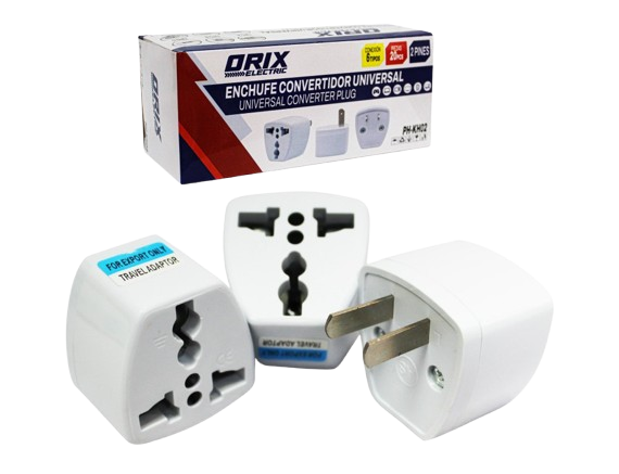 ENCHUFE CONVERTIDOR UNIVERSAL UNID ORIX