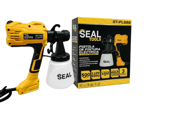 PISTOLA  PARA PINTAR ELECTRICA 500W 1LTS UNID SEAL TOOLS