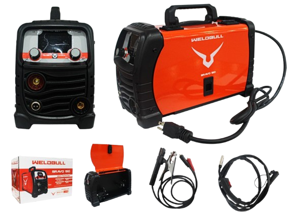 MAQUINA PARA SOLDAR 150 MIG-110V MMA/FCAW/TIG UNID WELDBULL