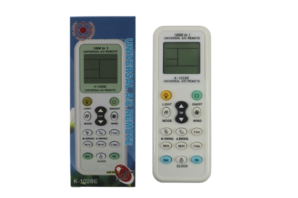CONTROL REMOTO PARA AIRE ACONDICIONADO UNIVERSAL UNID S/M