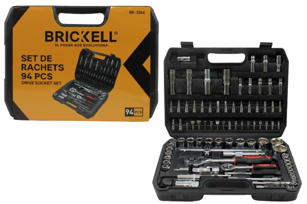 SET DE RACHETS 94 PZAS UNID BRICKELL