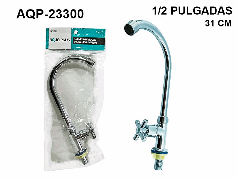 LLAVE PARA FERGADERO INDIVIDUAL PLASTICO UNID AQUA