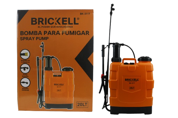 BOMBA MOCHILA PARA FUMIGAR 20L MANUAL UNID BRICKELL
