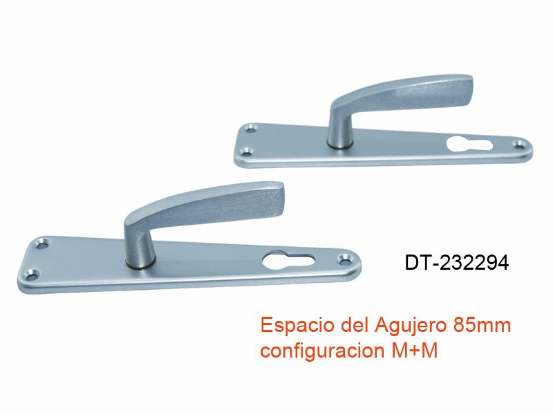 MANILLAS PARA PUERTAS MOVIL-MOVIL PLATEADA UNID DIESEL