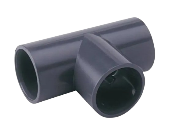 TEE PVC PRES 1" CXCXC GR UNID TUBRICA