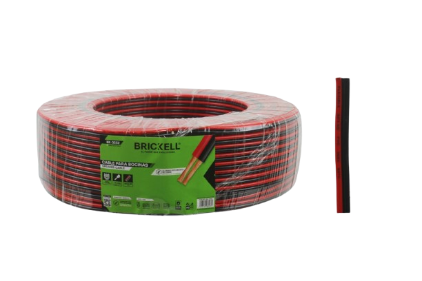 CABLE PARA PARLANTE 2X18 AWG 100MTS UNID BRICKELL