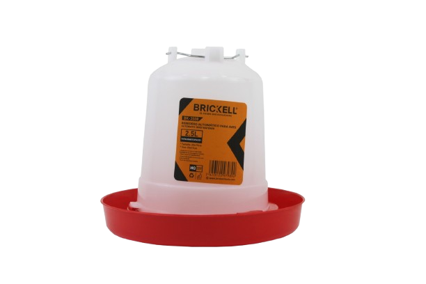 BEBEDERO PARA POLLOS 2.5LTS UNID BRICKELL
