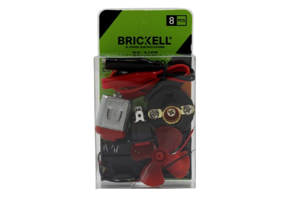 KIT ELECTRONICO-ROBOTICA ESCOLAR  8 PZAS UNID BRICKELL