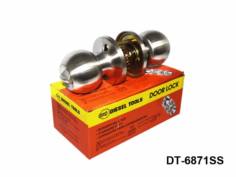 CERRADURA CON POMO SATINADO UNID DIESEL TOOL