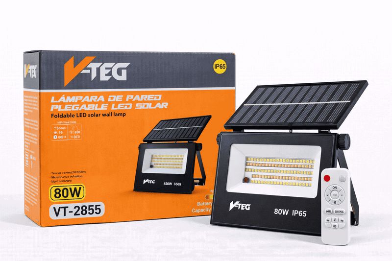 REFLECTOR SOLAR 80W IP65 UNID V-TEG