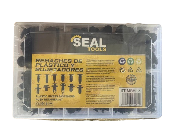 KIT DE REPARACIÓN 240PCS  REMACHES Y SUJETADORES UNID SEAL TOOLS 