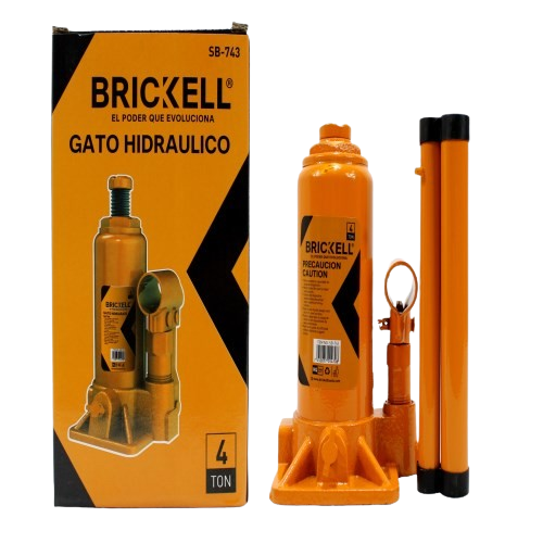 GATO HIDRAULICO TIPO BOTELLA 4 TON UNID BRICKELL