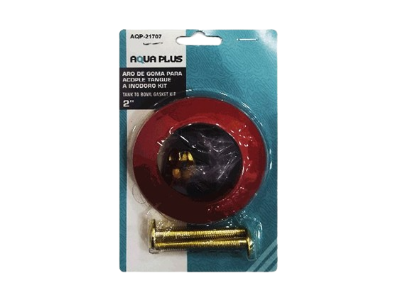 ARCO DE GOMA PARA TANQUE DE INODORO 2" UNID AQUA PLUS