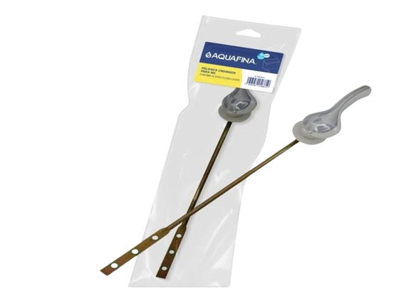 BALANCIN O PALANCA CROMADA DE SANITARIO UNID AQUFINA