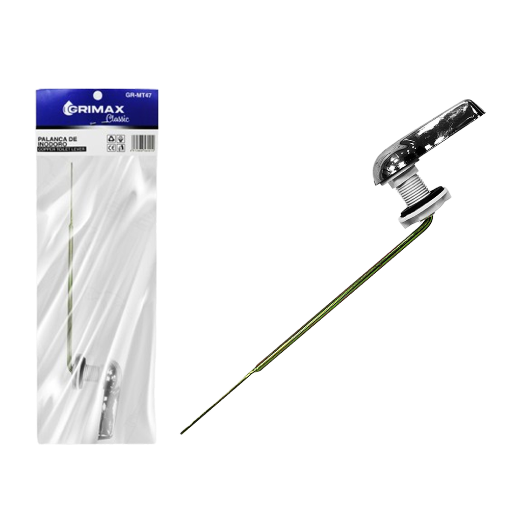 BALANCIN O PALANCA DE INODORO MANILLA CROMADA UNID GRIMAX