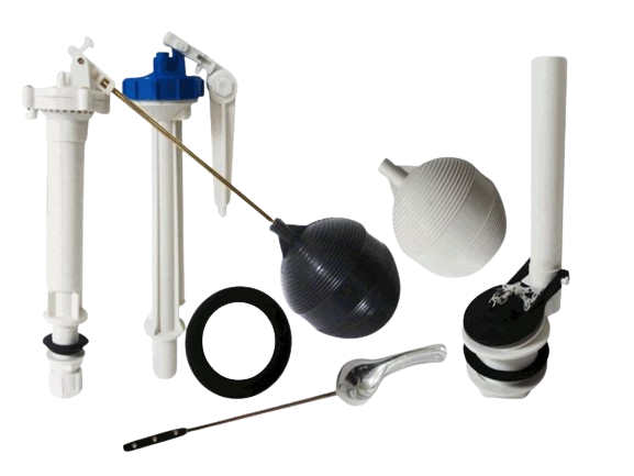 SET DE HERRAJE PARA TANQUE INODORO GRADUAL UNID AQUA PLUS