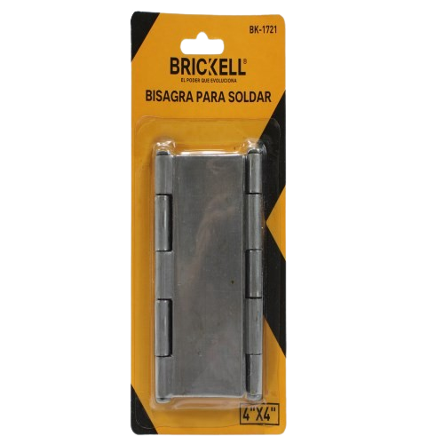 BISAGRA PARA SOLDAR 4"X4" 2PZAS UNID BRICKELL